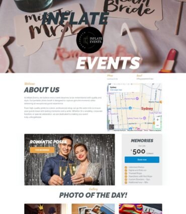 portfolio inflate events